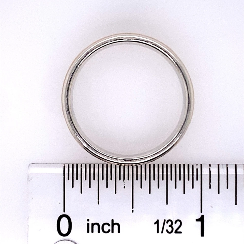 Anel de aliança de casamento James Avery prata esterlina 14K YG (DG7155067) - Imagem 4 de 4