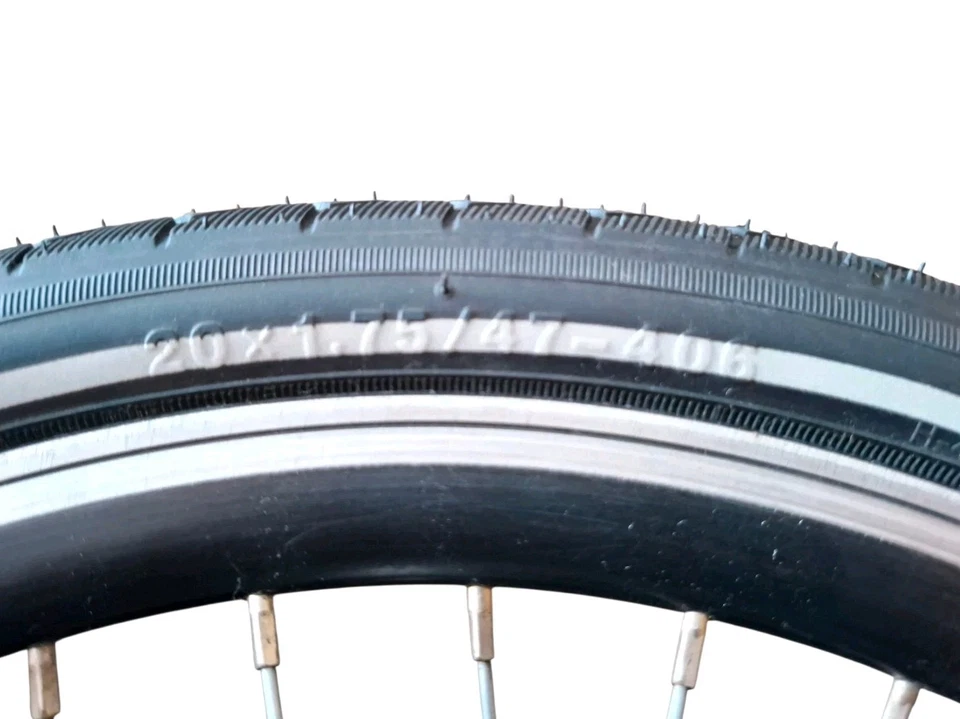 Laufrad Hinterrad 20 Zoll 3Gänge Nabenschaltung Rücktritt Rad Ventil - Bild 3 von 4