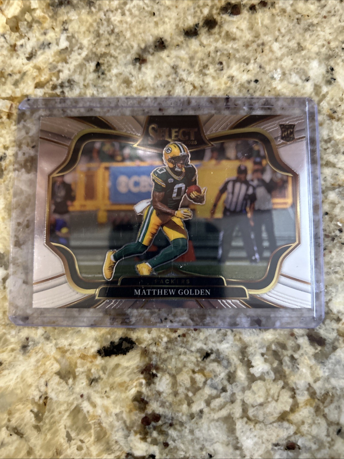 2025 Panini Select Football Matthew Golden Rookie Field Level #467 Packers