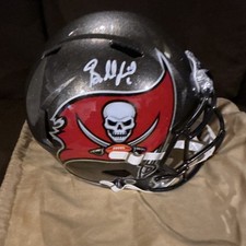 Baker mayfield Tampa Bay Buccaneers Football Helmet Signed BAS Original