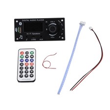 DC7-25V MP3 Decoder Board 2 50W Bluetooth Amplifier Car Audio Player FM Radio