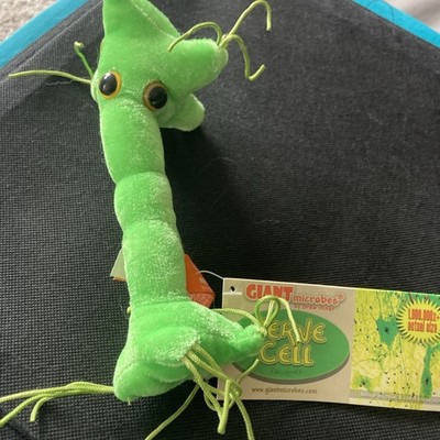 GIANT microbes NERVE CELL 7  Plush Toy 