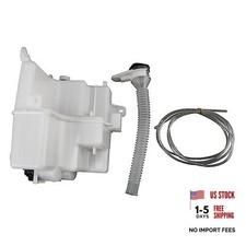 Windshield Washer Reservoir Assembly with Pump Level Sensor Hoses Cap WWA62812