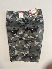 Men's Wrangler Camo RipStop Cargo Shorts w/ Stretch Relaxed Fit CHOOSE SIZE New
