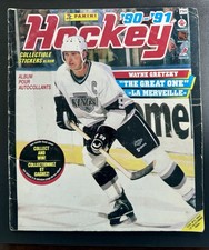 1990-91 Panini NHL Album Gretzky Lemieux Roy Bourque Yzerman