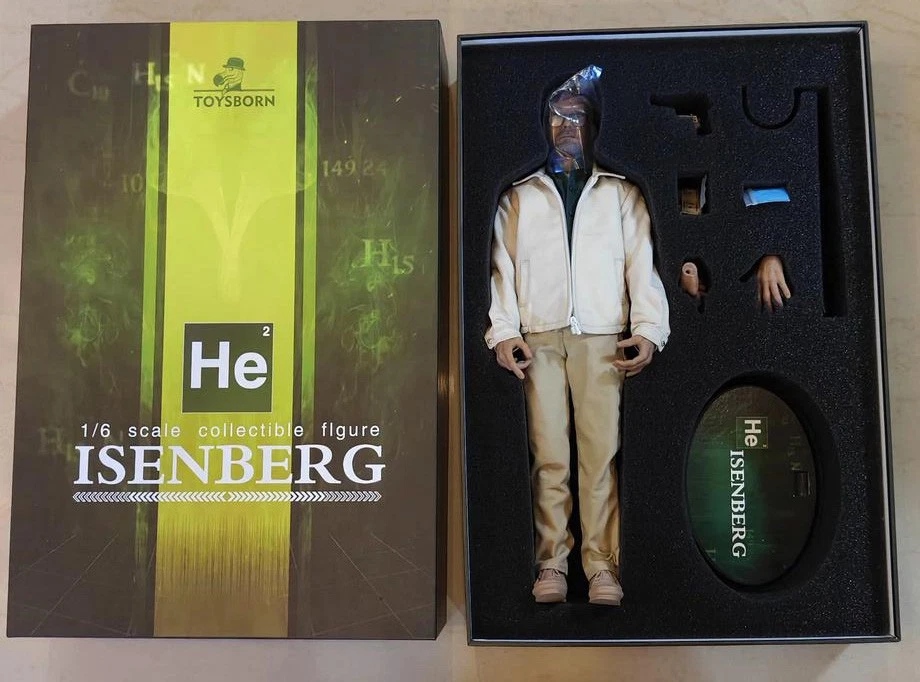 Figura de acción TOYS BORN Breaking Bad Heisenberg White Walter White 12 pulgadas TB001 Foto 4 de 4