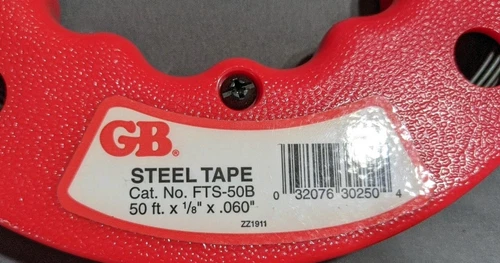 GB Stream Line 50ft Steel Fish Tape Wire Cable Puller FTS-50B - Picture 2 of 2