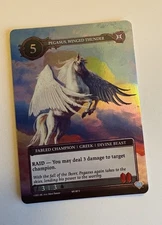 Upper Deck Rush Of Ikorr Pegasus and Yamata No Orochi Foil Promo Card Set of 2