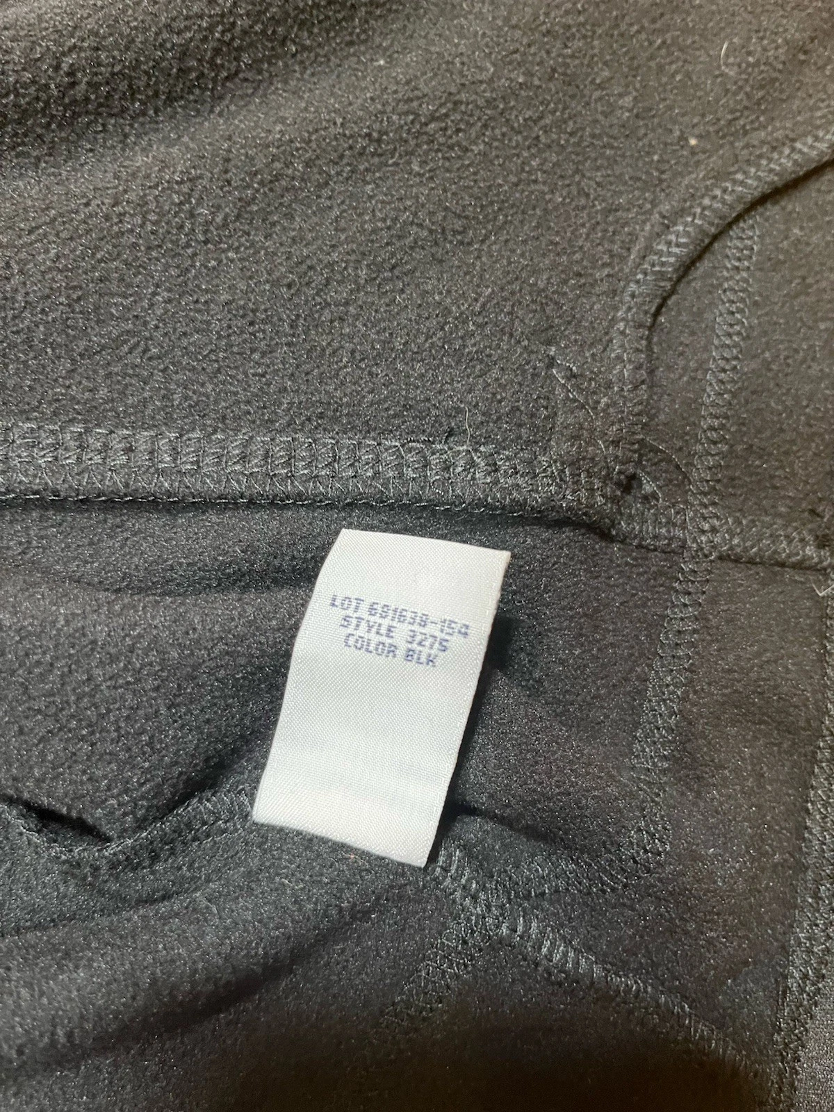 APPLE iOS Logo TRACK JACKET Mens XL Black MacOS Full Zip Extra Large Employee - product detail image 11