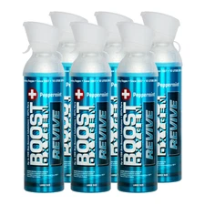 Boost Oxygen Large Revive Peppermint Aroma 10L Canister | Resiratory Support for