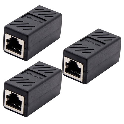 3 Pcs Ethernet-Koppler Buchse Auf Ethernet-Kabel-Extender- - 第 3/12 張圖片
