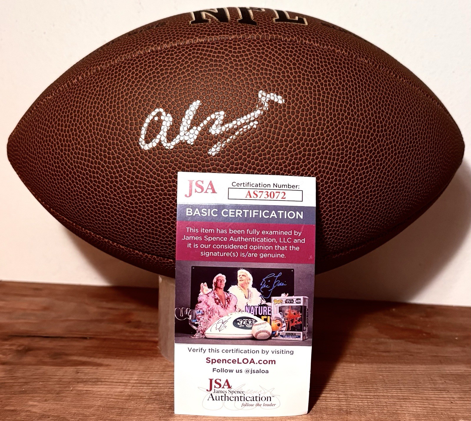 LADD MCCONKEY SIGNED NFL Football JSA COA CHARGERS Georgia Bulldogs 