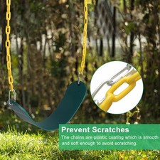 Heavy Duty Swing Seat Outdoor Swing Set Playground Accessories for Kids Play US