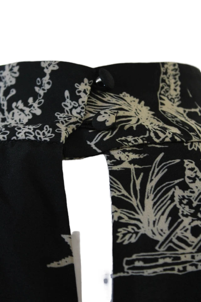 Stockholm Atelier & Other Stories Women Shift Dress Black High Neck Size M - Image 4 of 4