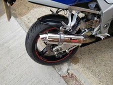 SUZUKI GSXR1000 K1 - K4 GP PRESTAZIONI INOX STUBBY ROAD GARA LEGALE LATTINA NUOVO