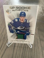 2021-22 SP HOCKEY UD SP ROOKIE AUTHENTICS JERSEY GOLD #107 VASILY PODKOLZIN  