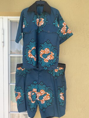 NIGERIAN AFRICAN WAX ANKARA HI TARGET TOP & PANT( CULTURAL& ETHNIC CLOTHING)