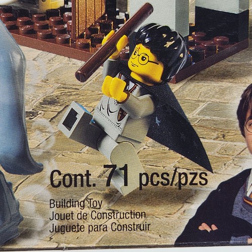 HARRY POTTER LEGO SET # 4712 TROLL ON THE LOOSE 99% COMPLETE IN BOX - Picture 12 of 12