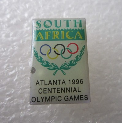 1996 ATLANTA Olympics SOUTH AFRICA NOC Pin Badge 