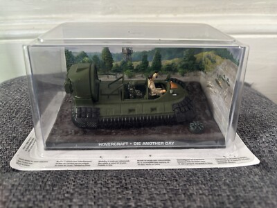 HOVERCRAFT - James Bond Car Collection #93 DIE ANOTHER DAY - DIECAST MODEL 