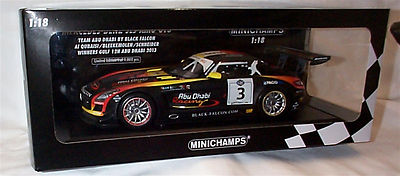 Mercedes Benz SLS AMG GT3 Abu Dhabi Winners Gulf 12H 2013 1-18 Neu in Box