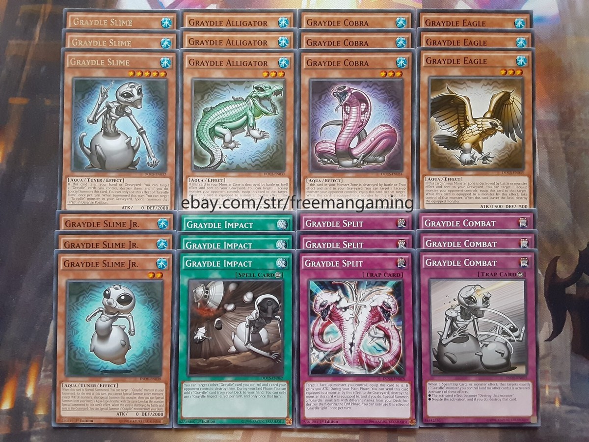 yugioh graydle cards Amazon.com: YU-GI-OH! - Graydle Combat (INOV-EN075) - Invasion: Vengeance -  1st Edition main image 0
