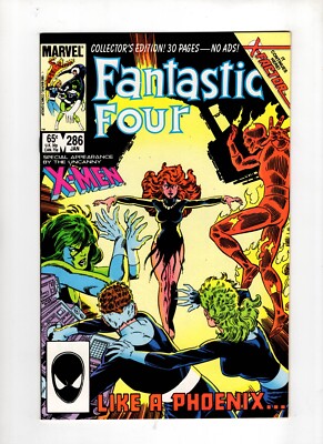 Fantastic Four #286 1986 NM- 9.2 *HI GRADE KEY!* Return of Jean Grey!