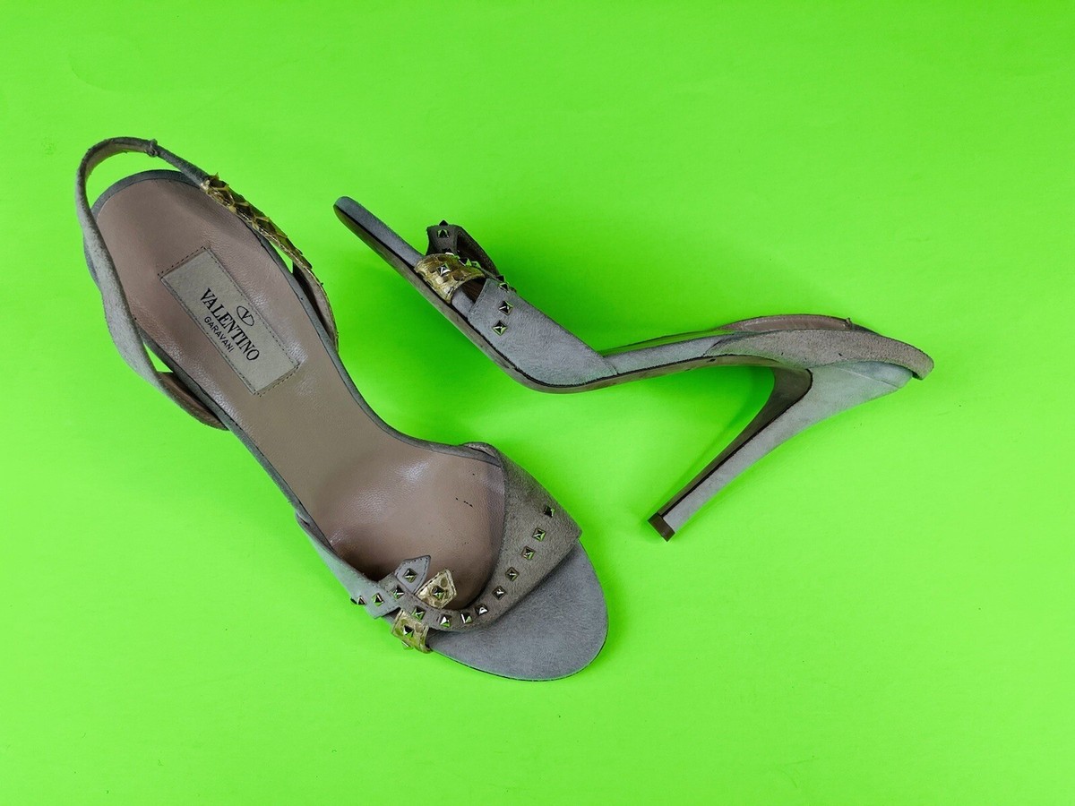 【関税&送料込み】Valentino Garavani High Slingback Folief Valentino Garavani Women's Beautiful Authentic Slingback