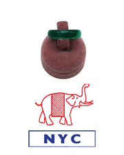 Set 6x Anello Pietre Dure Agata/Verde  25  NEW YORK COLLECTION (MI)