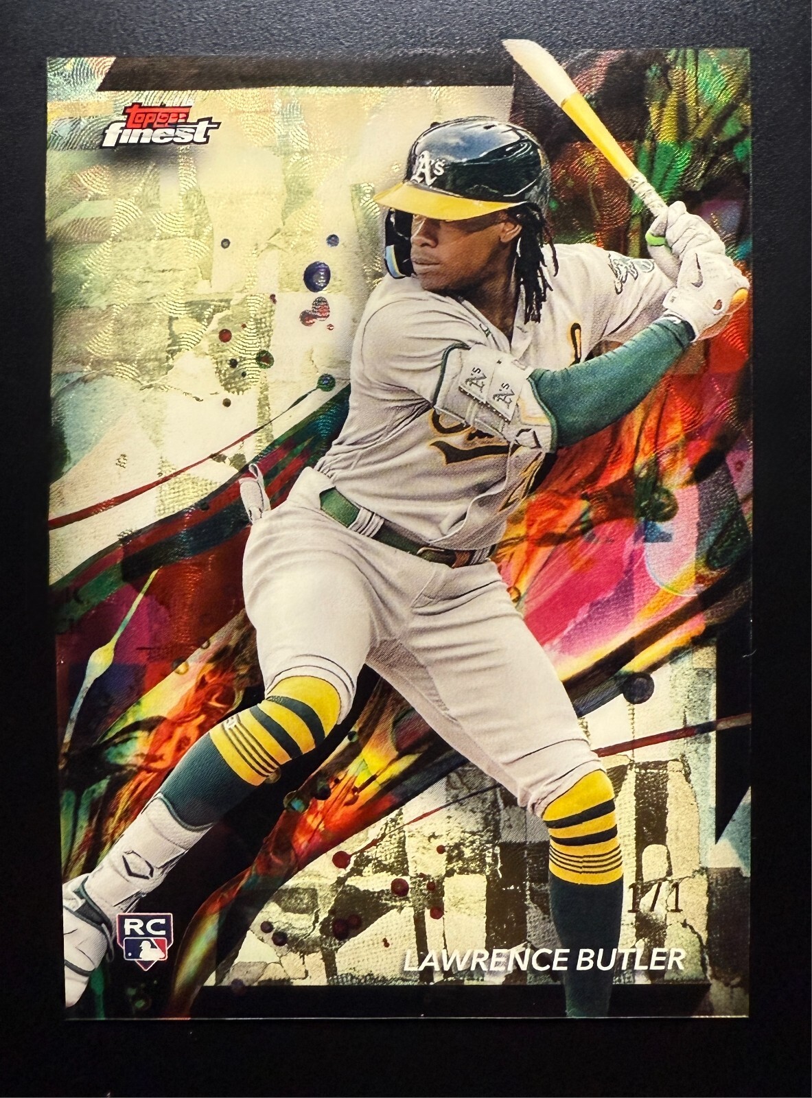 2024 Lawrence Butler Topps Finest Rookie RC True 1/1 Superfractor One of One #86