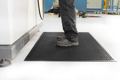 SwarfScrape MINI-SCHABER Matte Anti-Rutsch Anti-Ermüdung Arbeit Boden Gummimatte