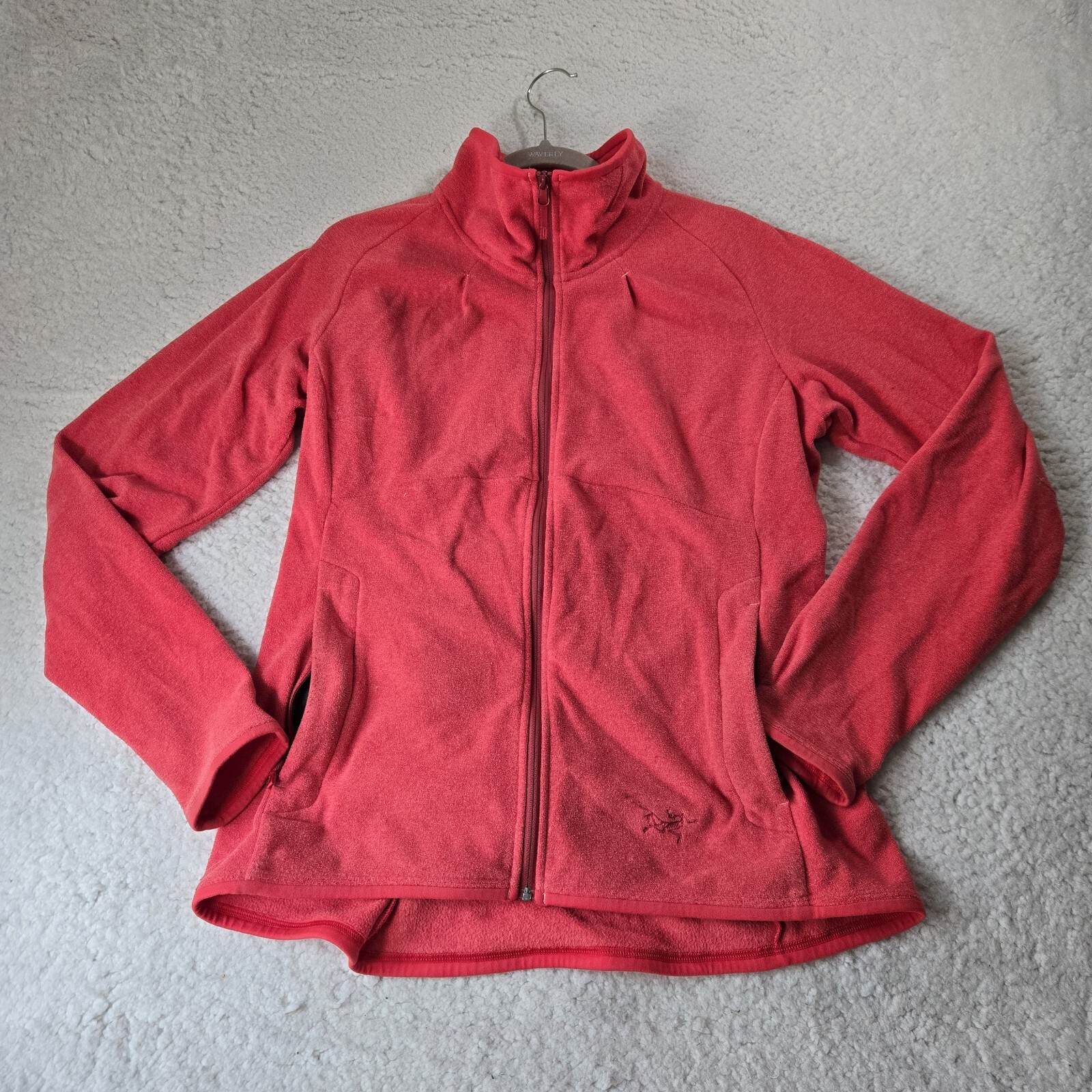 Arc'teryx Giacca Donna Grande Corallo Terry Pile Termico Leggero Termico