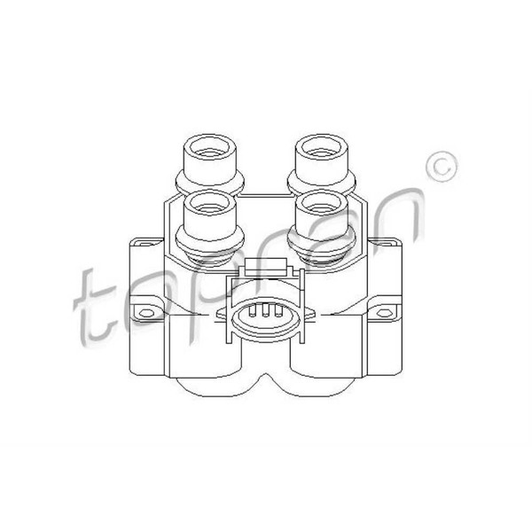 Topran ZüNdspule ZüNdmodul FüR Ford Escort VII Stufenheck 1.6I 16V 1.8 1.8I-image