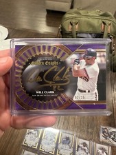 2023 Topps Five Star Golden Graphs Autograph Will Clark /25 purple SF Giants!!! 