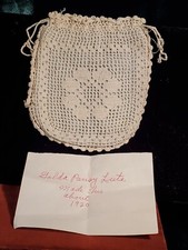 Vintage/Antique Hand Crocheted Purse