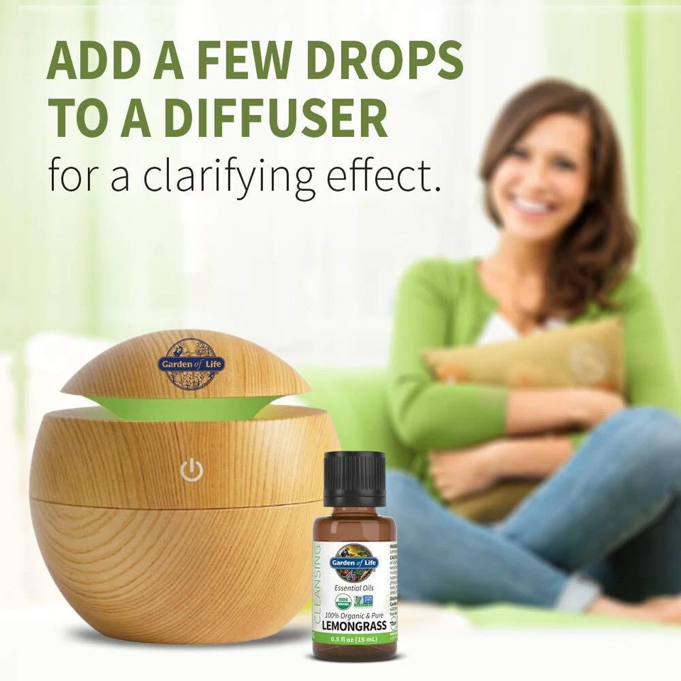 Aceite esencial de romero orgánico para difusor cabello y piel 0,5 fl oz 100 puro Foto 3 de 4