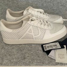 Scarpe da ginnastica uomo AJ ARMANI JEANS sneakers bianco-bianco originali taglia UK 8