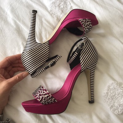 faith pink heels