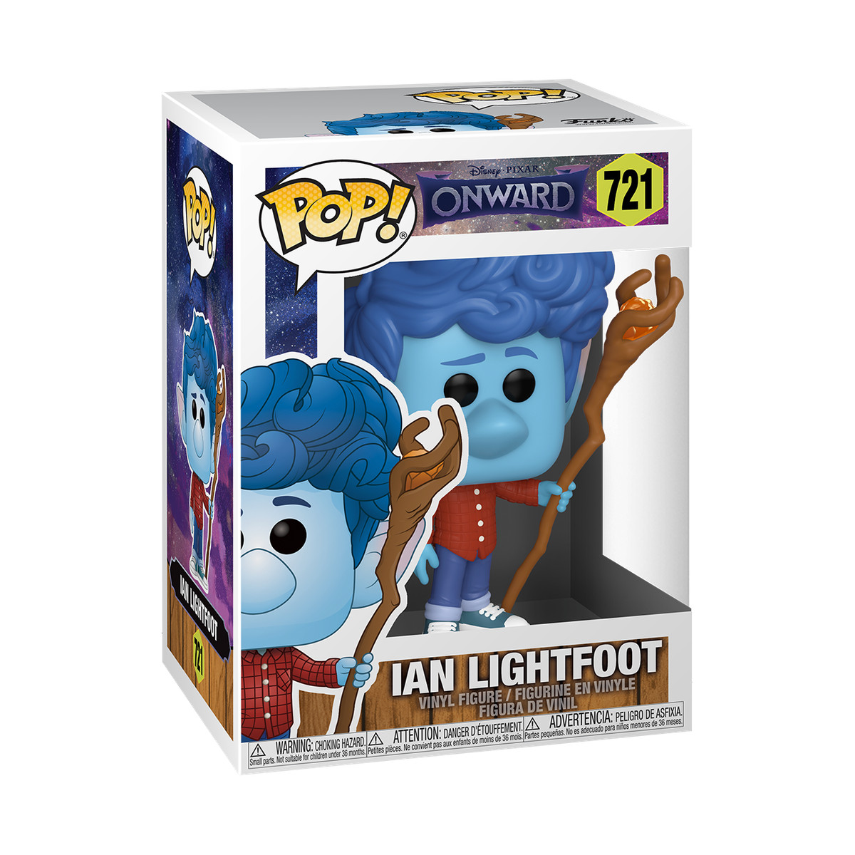 NEW Funko POP! Onward Ian Lightfoot 721 Disney Pixar Fast Shipping