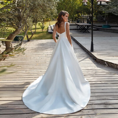 navy blue dress for baby girl 1419 Wedding Dress - Wedding Atelier NYC Martina Liana