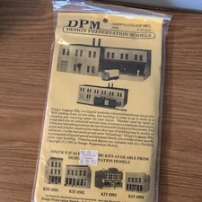 Design Preservation Models 506 N Scale Gripp's Luggage Mfg Kit Sealed