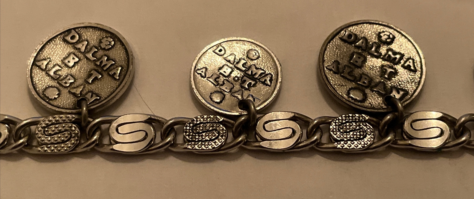 VINTAGE ANTIQUE SAN MARC VEN II DALMA B T ALBAN BRACELET - 7 INCH - ESTATE FIND