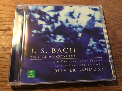 Bach - Transcriptionen von 6 Cembalokonzert [CD Album] Erato  Baumont