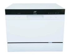 Sunpentown SPT Countertop Dishwasher with Delay Start & LED - White - SD-2224DW