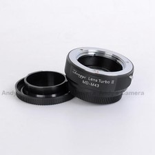 Zhongyi Lens Turbo II Focal Reducer Booster Adapter Minolta MD to Micro 4/3 M43