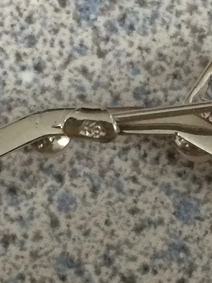 RARO Ursa Mayor 14K Oro Blanco con Akoya Pin Constelación Perlas Tono Rosa Foto 2 de 4