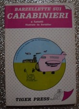 Barzellette sui carabinieri a fumetti illustrate da Bertellier - Tiger Press 