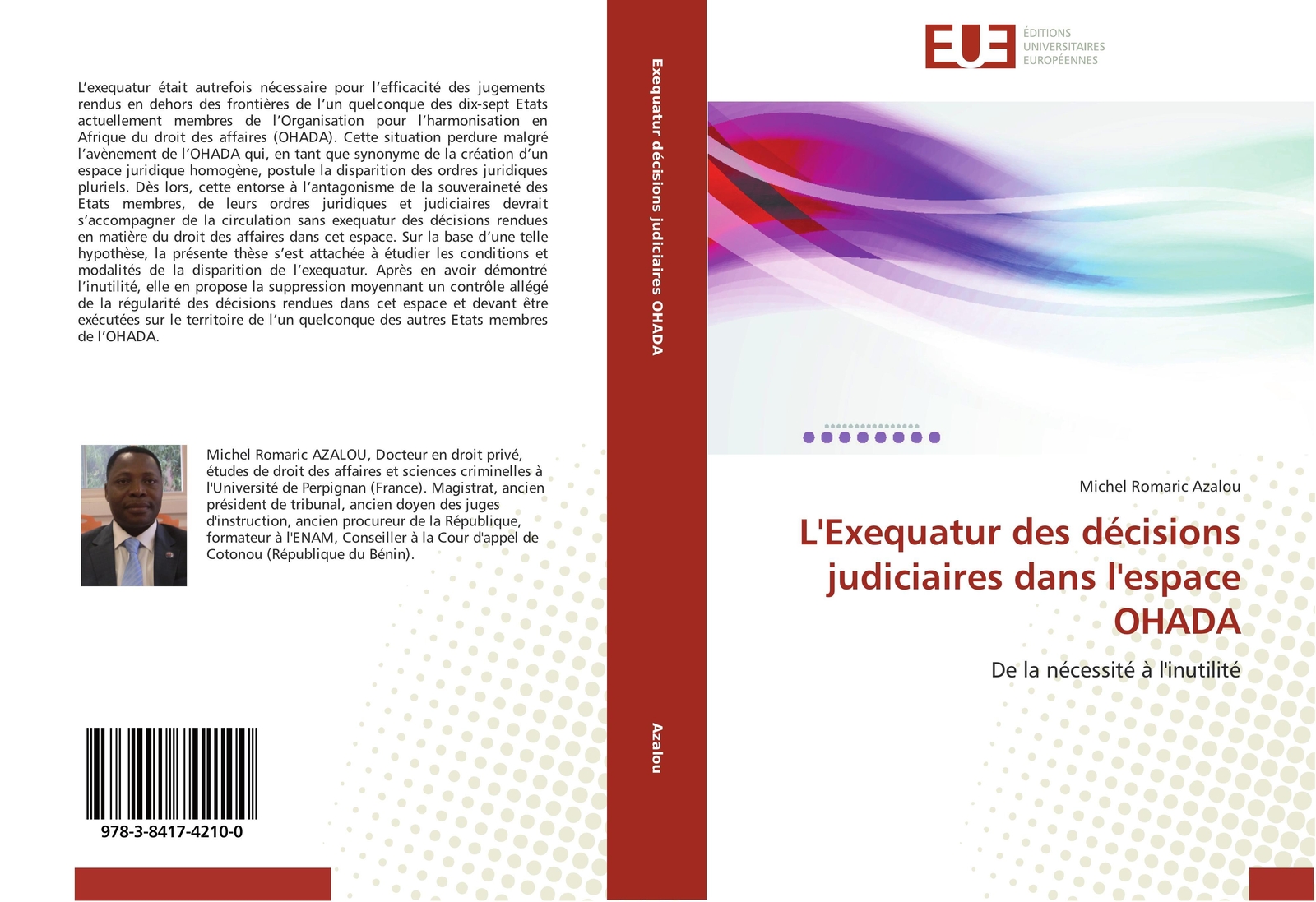 Thumbnail - Michel Romaric Azalou | L'exequatur Des Décisions Judiciaires Dans