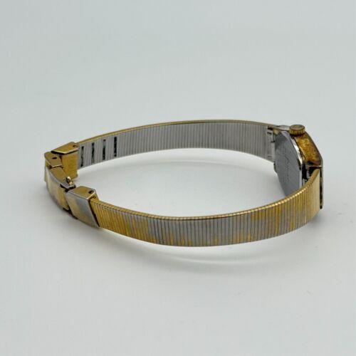 Vintage 1990s Women's PULSAR Petite Gold Tone Bracelet Watch, 16mm, V232-5960 - Picture 7 of 7