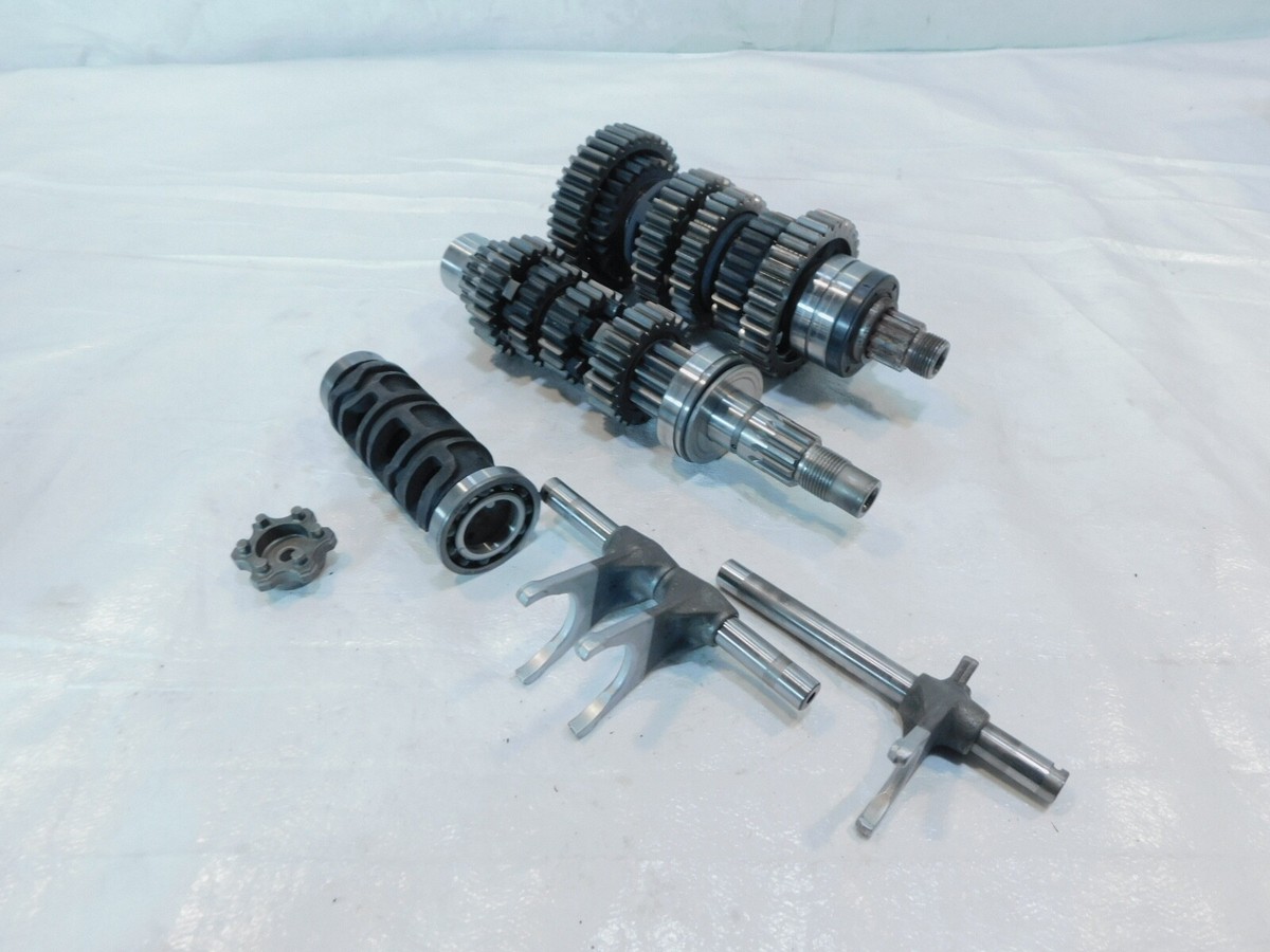 1998-1999 Kawasaki Ninja ZX-6R ZX600 Transmission Gears w/ Shifter